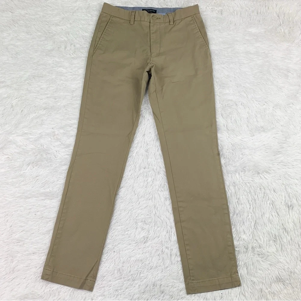 Banana Republic 28x32‎ Men's Aiden chino Pants slim fit in tan